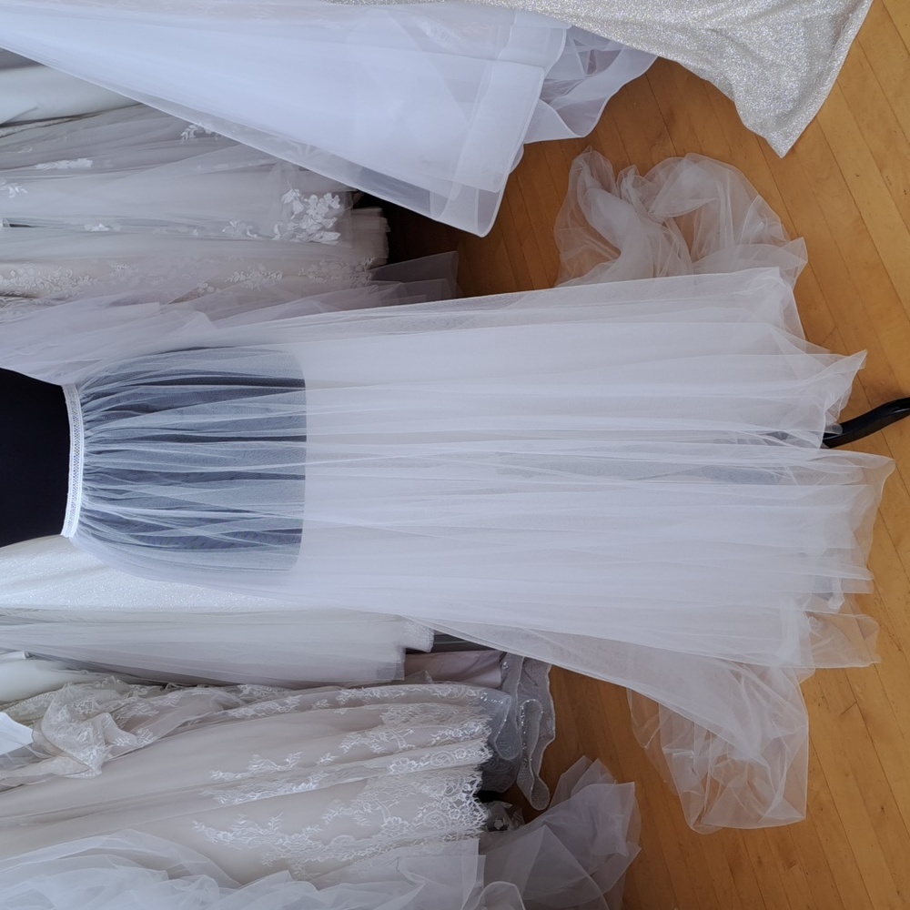 Chiffon overskirt